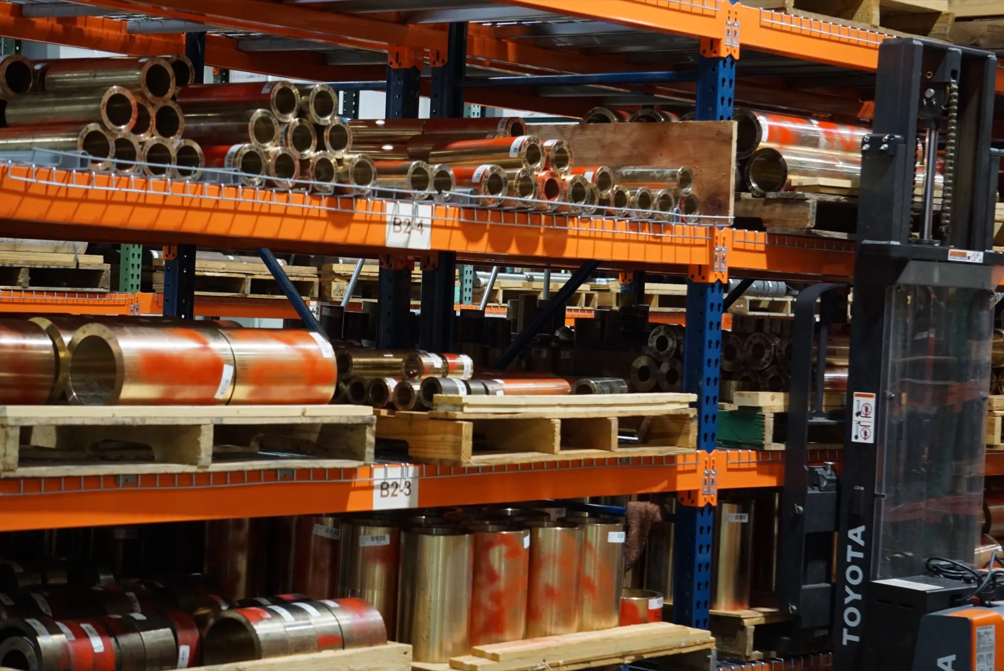 In-stock aerospace materials